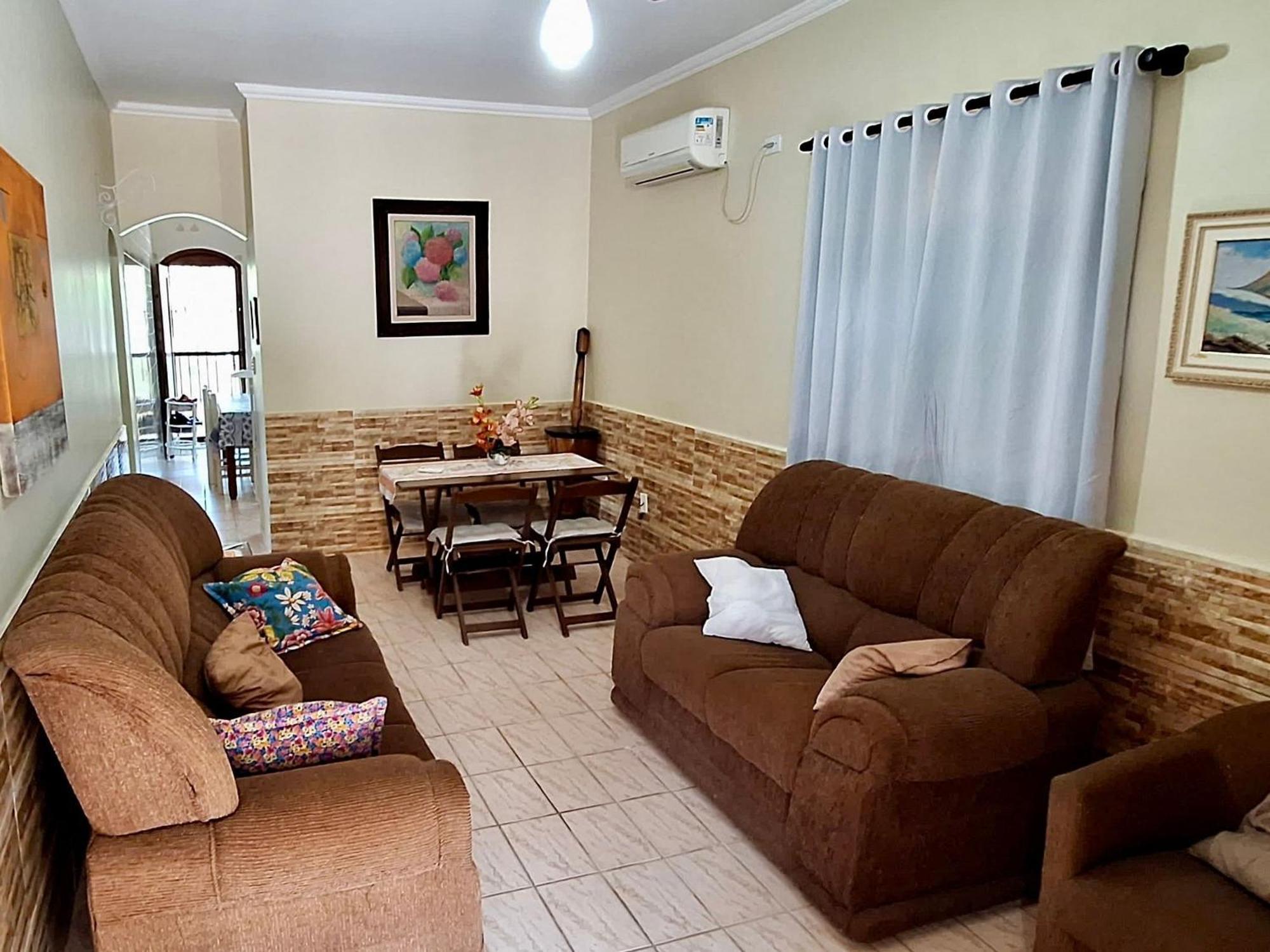 Casa Familiar Para Temporada Em Peruibe Bagian luar foto