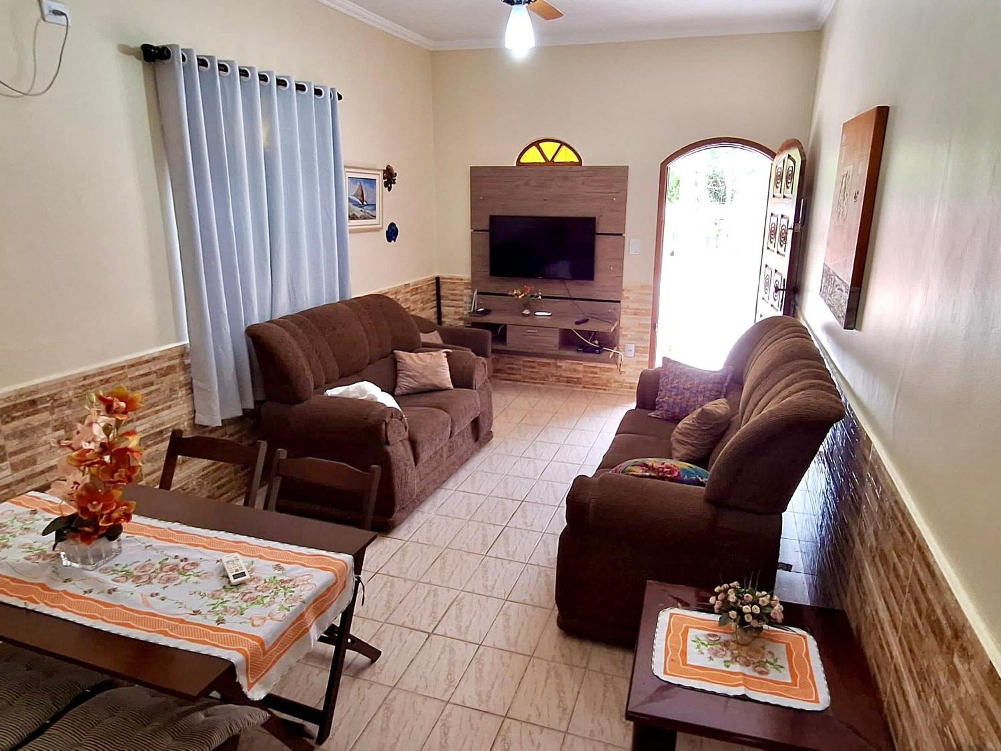 Casa Familiar Para Temporada Em Peruibe Bagian luar foto